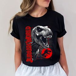 jurassic world dinosaur scale logo t-shirt jurassic park dinosaur shirt disney t-rex shirt dinosaur tee disneyland trip