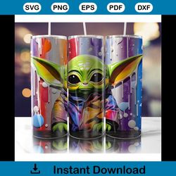 3d tumbler wrap ceramic cracked 20 oz skinny sublimation design, instant digital download png, straight