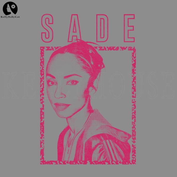 Sade Retro Style Original Fan Art Design PNG, Digital Downlo | Inspire ...