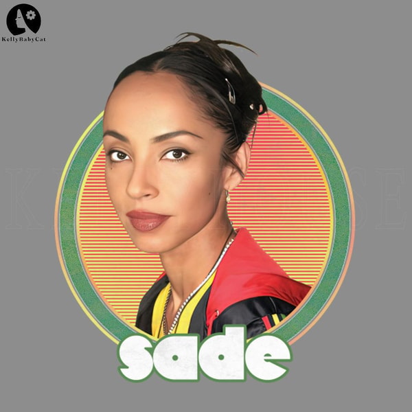Sade Original Fan Art Design PNG, Digital Download | Inspire Uplift