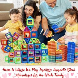 magno bricks: magnetic building blocks for kids - creative construction toys