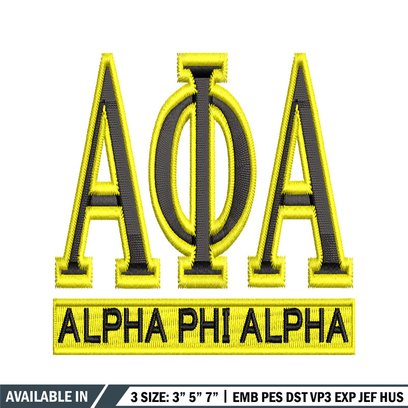 Alpha Phi Alpha embroidery design, Alpha Phi Alpha embroidery, logo design, embroidery file, Digital download..jpg