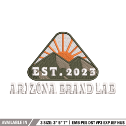 Arizona hat embroidery design, Arizona hat  embroidery, logo design, logo shirt, Embroidery shirt, Instant download
