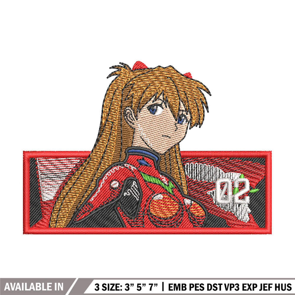 Asuka box embroidery design, Shin Seiki embroidery, Anime design, Embroidery shirt, Embroidery file, Digital download.jpg