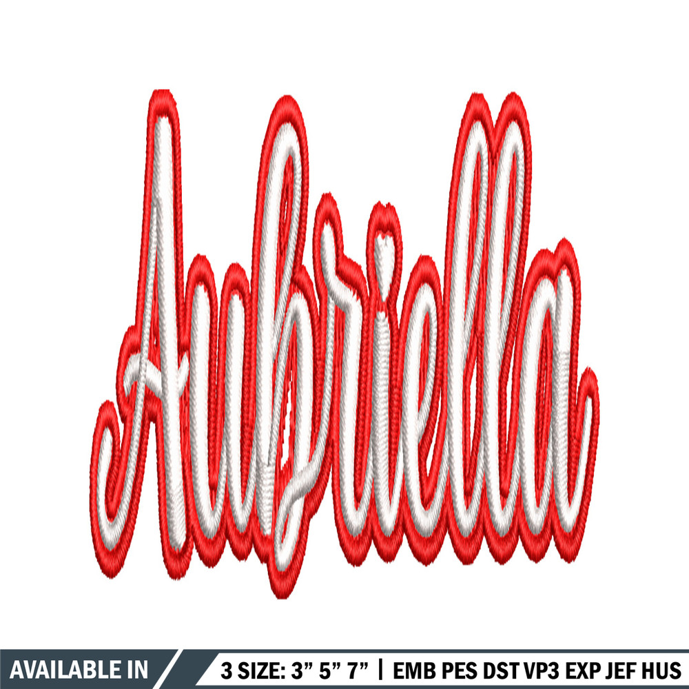 Auhriella embroidery design, Auhriella embroidery, logo design, embroidery file, logo shirt, Digital download..jpg