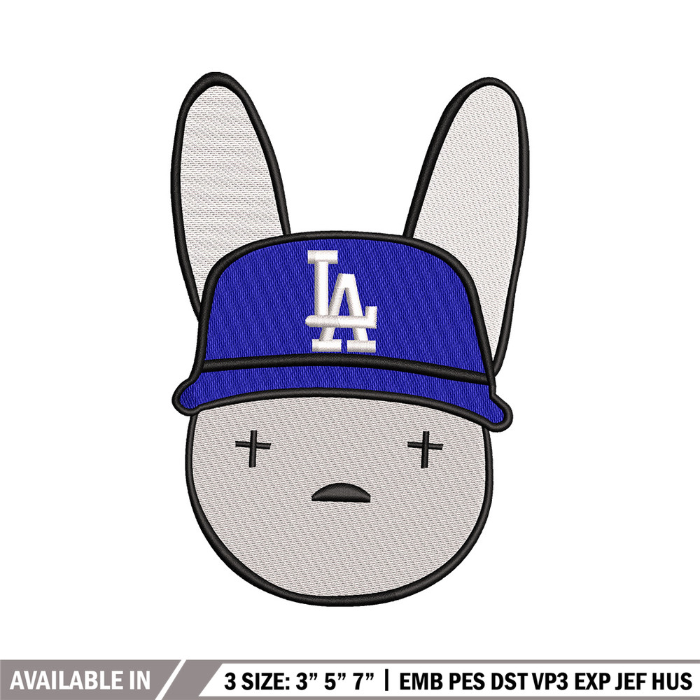 Bad bunny embroidery design, Bunny embroidery, Embroidery file, Embroidery shirt, Emb design, Digital download.jpg