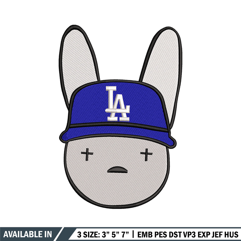 Bad bunny embroidery design, Bunny embroidery, Embroidery file, Embroidery shirt, Emb design, Digital download.jpg