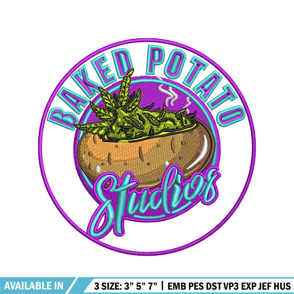 Baked Potatoes embroidery design, Baked Potatoes embroidery, logo design, embroidery file, logo shirt, Digital download..jpg