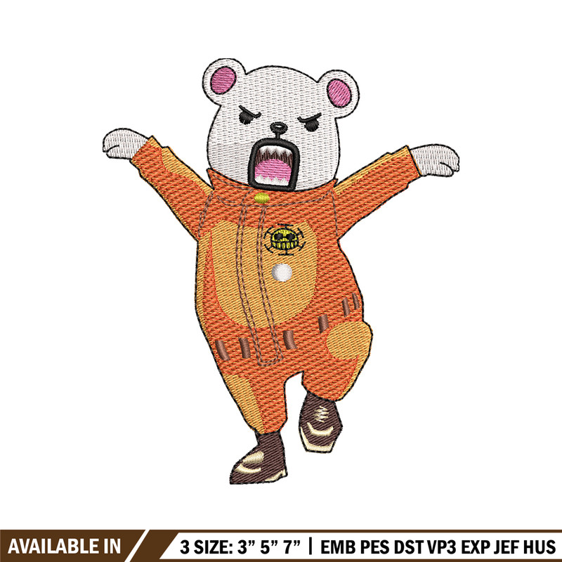 Bear embroidery design, Bear embroidery, Bear design, Embroidery file, Bear shirt, logo design, Instant download..jpg