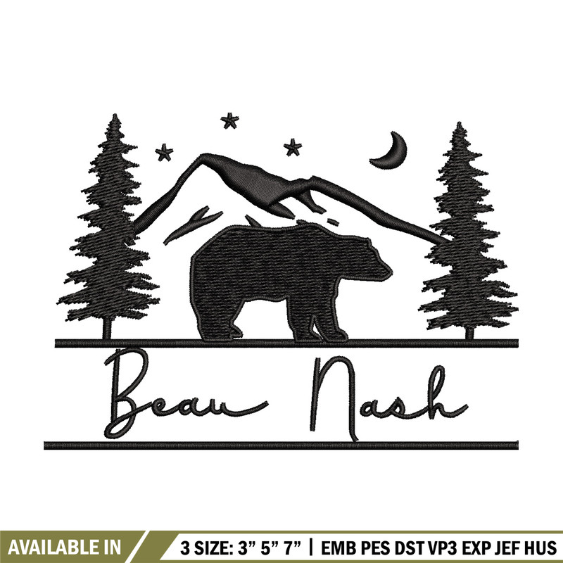 Beau nask embroidery design, Logo embroidery, Embroidery file, Embroidery shirt, Emb design, Digital download.jpg