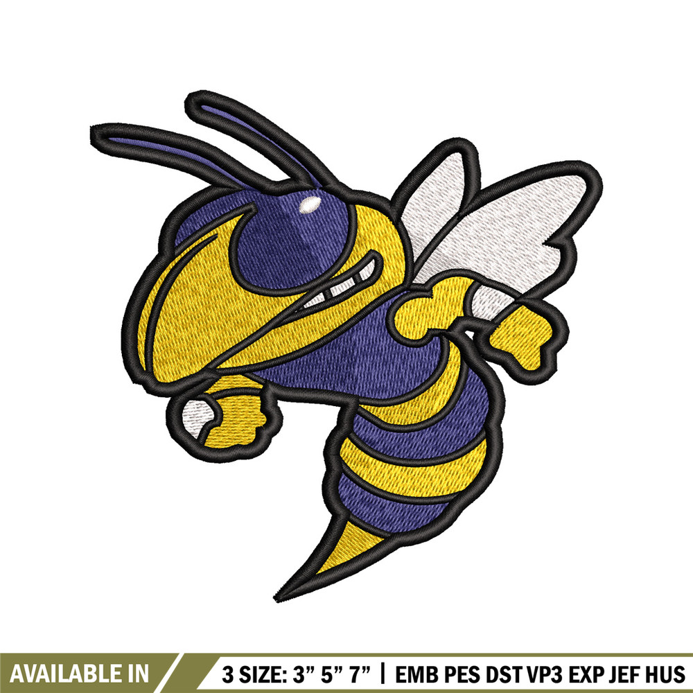 bee embroidery design, bee embroidery, logo design, embroidery file, embroidery animal, logo shirt, Digital download..jpg