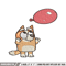 Bingo Heeler Balloon Embroidery, Bingo Heeler Cartoon Embroidery, Disney Embroidery, Embroidery File, digital download..jpg