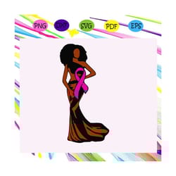 breast cancer black girl, breast cancer, cancer svg, cancer ribbon,black girl svg, black girl shirt, black girl gift, bl