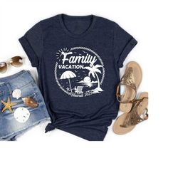beach family vacation trip 2023 shirt, beach vacation 2023 shirt, 2023 family vacation shirt