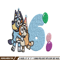 Bluey Bingo 6th Birthday Embroidery, Bluey Cartoon Embroidery, Disney Embroidery, Embroidery File, digital download..jpg