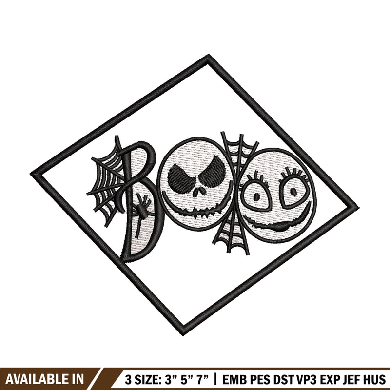 Boo halloween embroidery design, Halloween embroidery, Embroidery file, Embroidery shirt, Emb design, Digital download.jpg