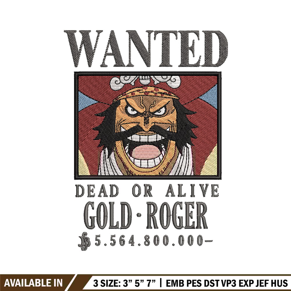 Bounty roger embroidery design, One piece embroidery, Anime design, Embroidery shirt, Embroidery file,Digital download.zip.jpg