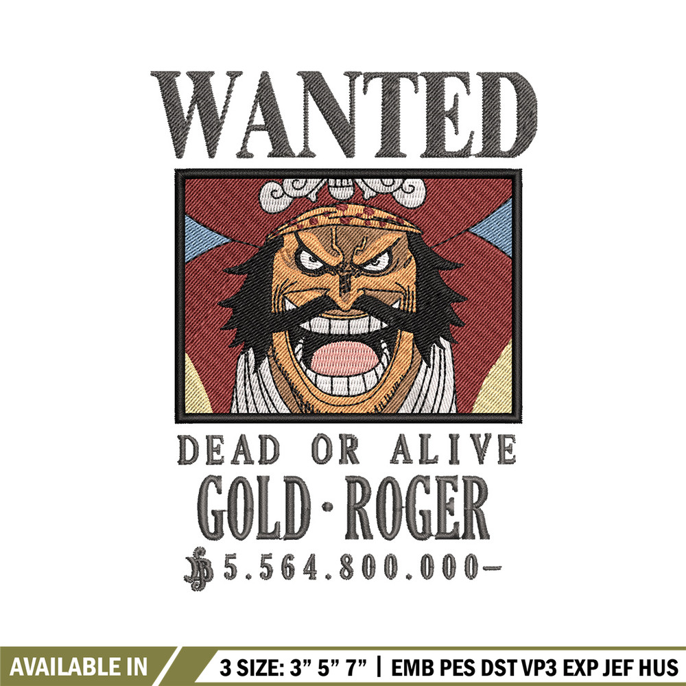 Bounty roger embroidery design, One piece embroidery, Anime design, Embroidery shirt, Embroidery file,Digital download.zip.jpg
