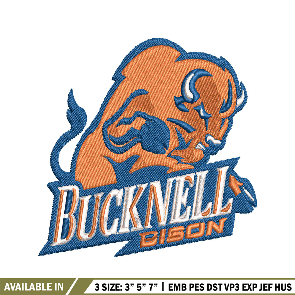 Bucknell Bison embroidery design, Bucknell Bison embroidery, logo Sport, Sport embroidery, NCAA embroidery..jpg