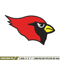 Cardinals logo embroidery design, Cardinals embroidery, Embroidery file, Embroidery shirt, Emb design, Digital download.jpg