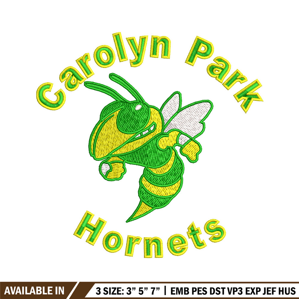 Caroiyn park embroidery design, Logo embroidery, Embroidery file, Embroidery shirt, Emb design, Digital download.jpg