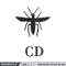 Cd mosquito embroidery design, Logo embroidery, Embroidery file, Embroidery shirt, Emb design, Digital download.jpg