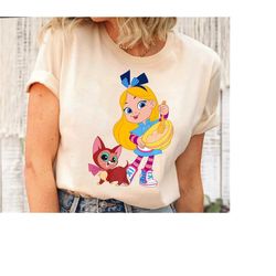 Disney Alices Wonderland Bakery Alice and Dinah T-Shirt, Alice in Wonderland Shirt, Disneyland WDW Trip Family Outfits,