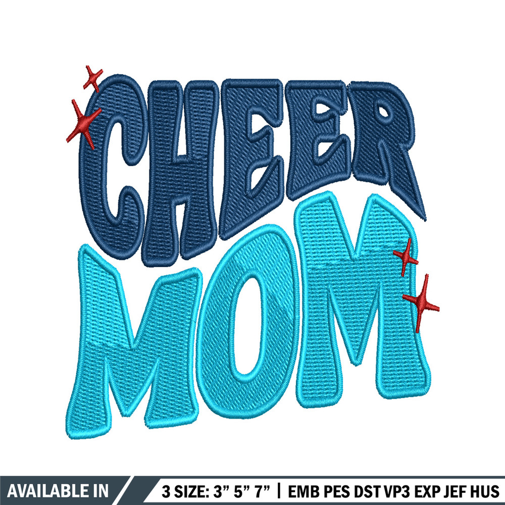 Cheer mom Logo embroidery design, Cheer mom Logo embroidery, embroidery file, logo design, logo shirt, Digital download.jpg