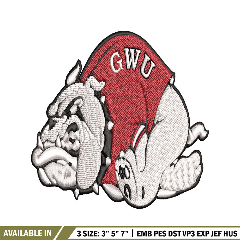 Gardner Webb Bulldogs embroidery design, Gardner Webb Bulldogs embroidery, logo Sport, Sport embroidery, NCAA embroidery.jpg