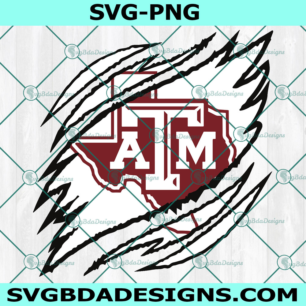 Texas A&M Aggies Ripped Claw.jpg