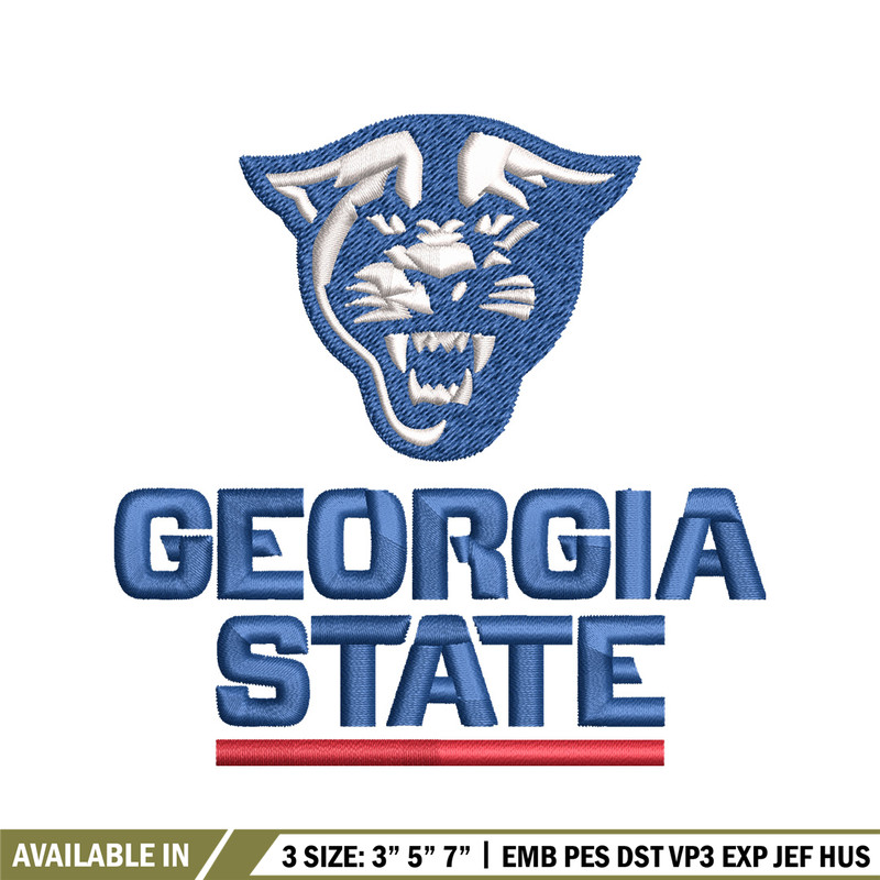 Georgia State Panthers embroidery design, Georgia State Panthers embroidery, logo Sport embroidery, NCAA embroidery..jpg