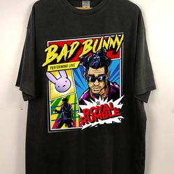 bad bunny shirt, bad bunny fan shirt, rap hip-hop t-shirt