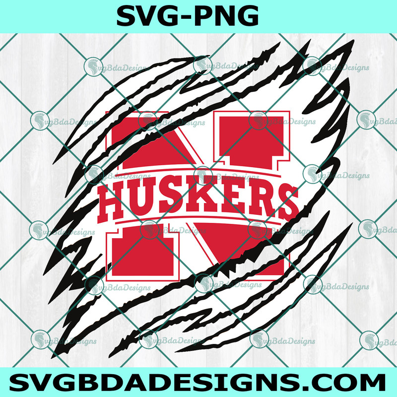 Nebraska Huskers Ripped Claw.jpg