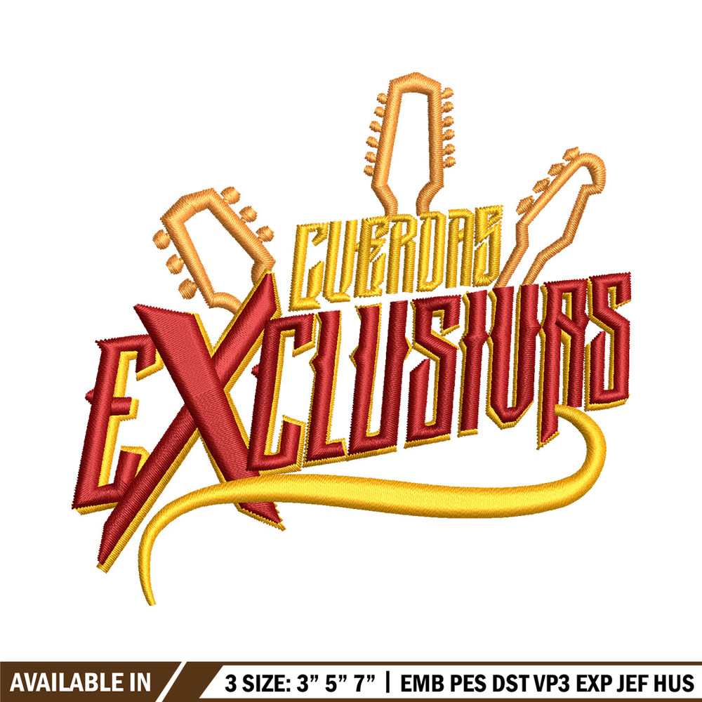 Exclushes embroidery design, Logo embroidery, Embroidery file, Embroidery shirt, Emb design, Digital download.jpg