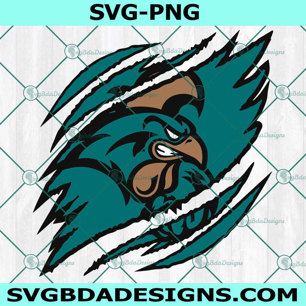 Coastal Carolina Chanticleers Ripped Claw.jpg