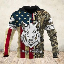 boar flag hunting 3d all over print | unisex | adult | ht4557