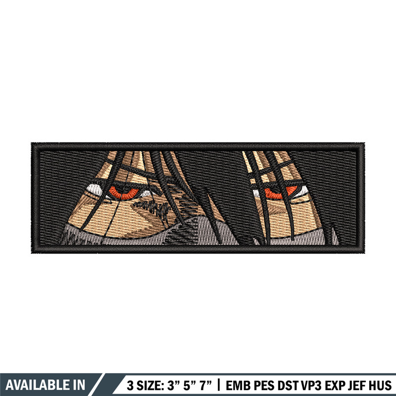 Mugetsu Eyes embroidery design, Bleach embroidery, Anime design, Embroidery shirt, Embroidery file, Digital download.jpg