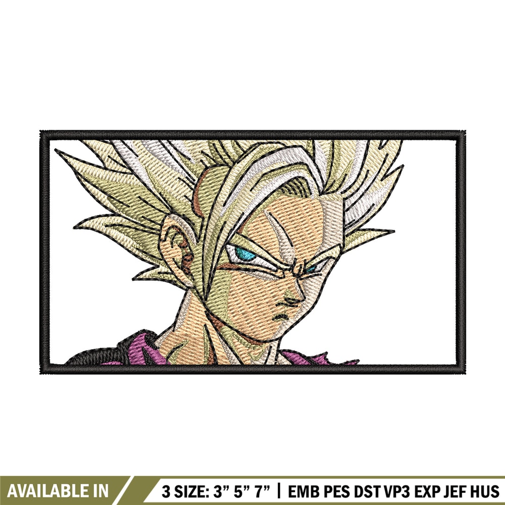 Gohan ssj box embroidery design, Dragonball embroidery, Anime design, Embroidery shirt, Embroidery file,Digital download.jpg