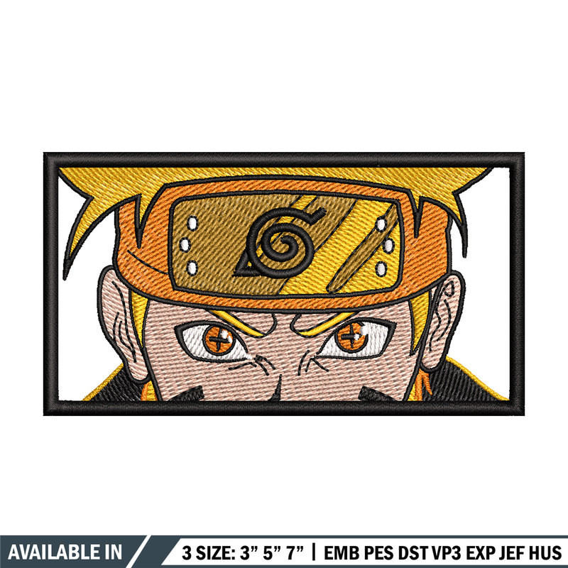 Naruto eyes embroidery design, Naruto embroidery, Anime design, Embroidery shirt, Embroidery file, Digital download.jpg