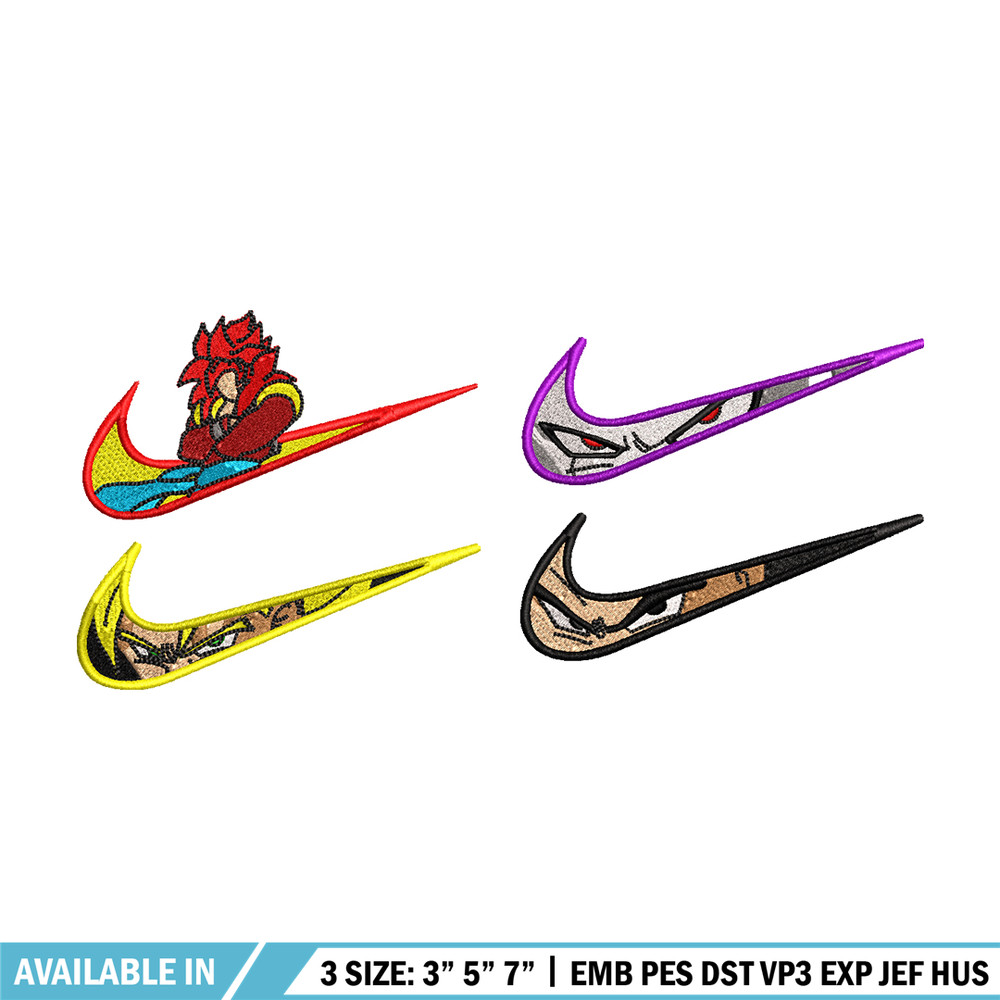 Dragon ball Nike embroidery design, dragon ball embroidery, Nike design, Embroidery file, Anime shirt, Instant download.jpg