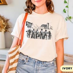 western cowboys t-shirt, rodeo crewneck, western country cowboys shirt, wild west oversized, the end western shirt, unis