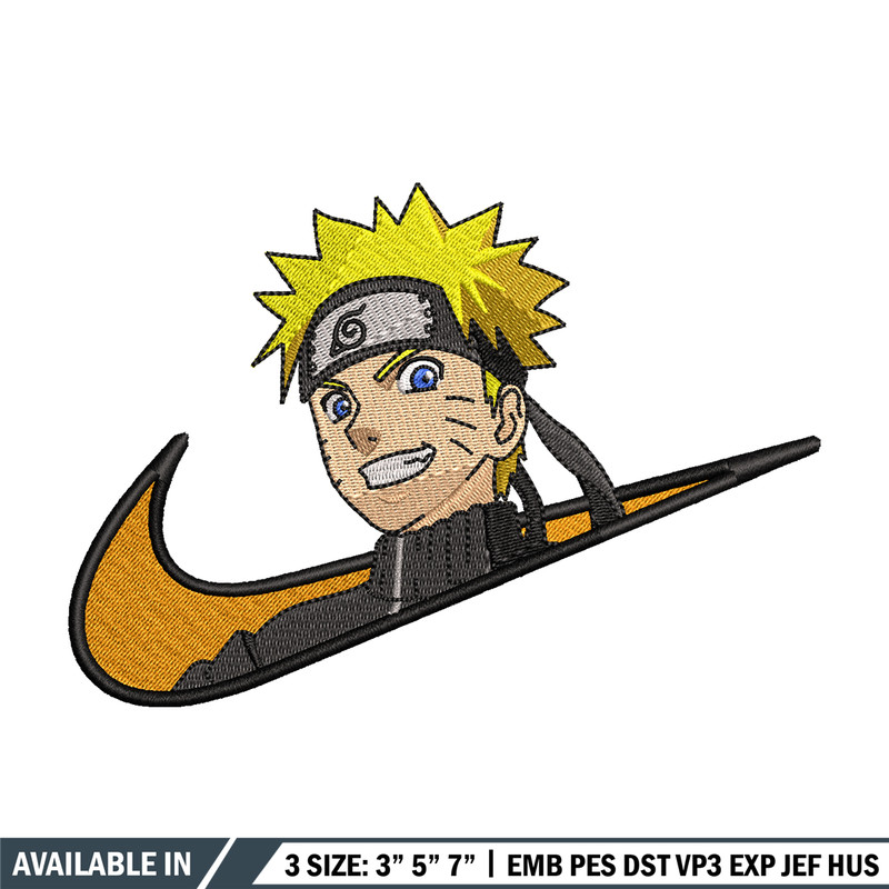 Naruto smile Nike embroidery design, Naruto embroidery, Nike design, anime design, anime shirt, Digital download.jpg