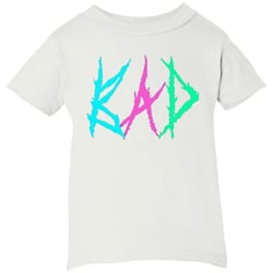 agr bad &8211 song bad! &8211 rip xxxtentacion infant short sleeve t-shirt