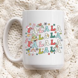 christmas mug, christmas hot cocoa mug, coffee mug