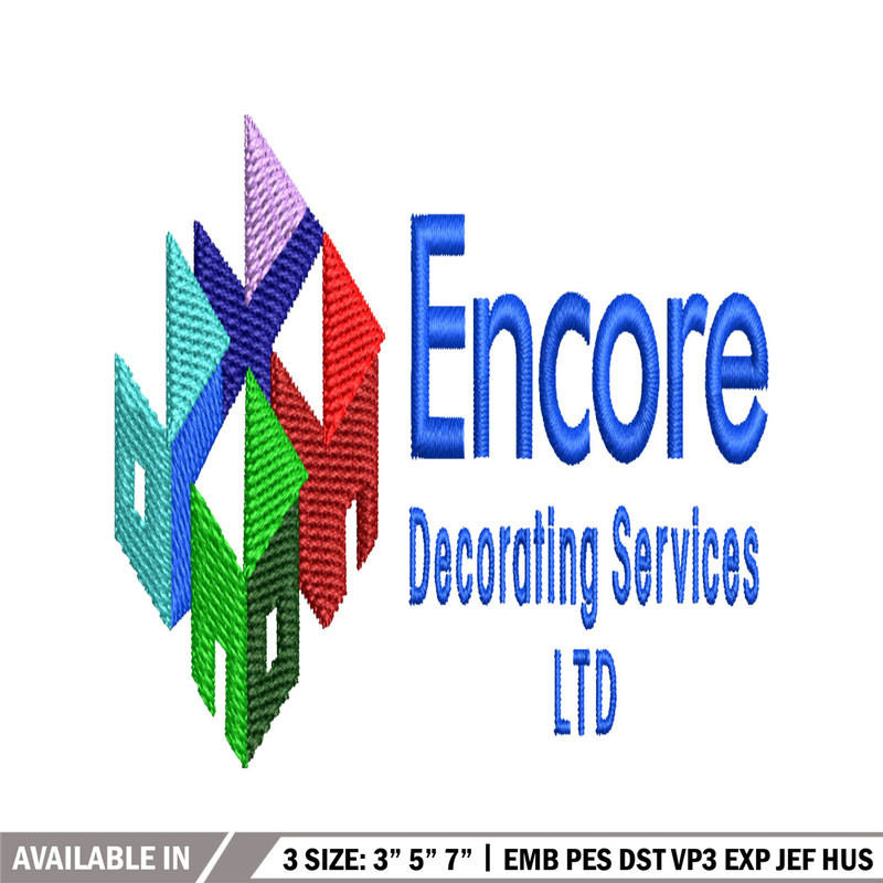 Encore logo embroidery design, Encore logo embroidery, logo design, embroidery file, logo shirt, Digital download.jpg
