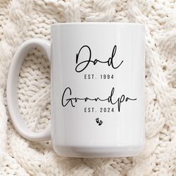 grandpa gift, grandpa announcement gift, promoted to grandpa
