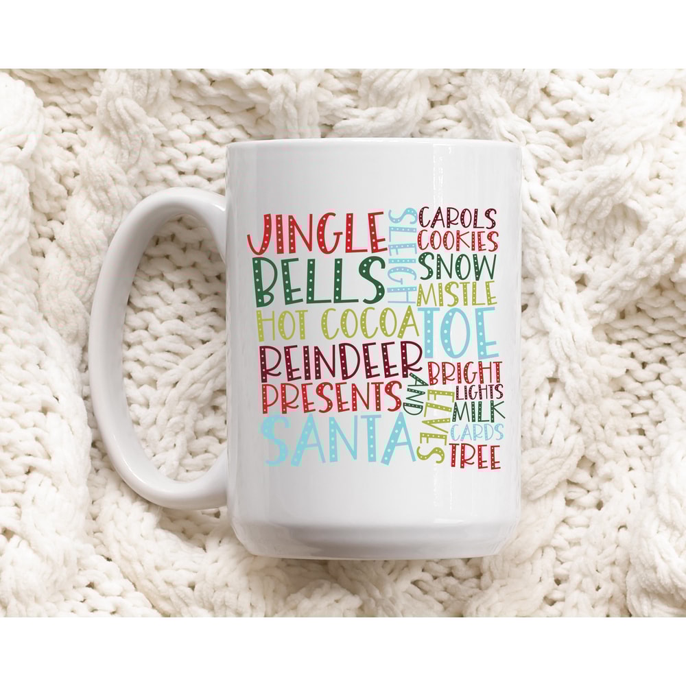 Hot Cocoa Mug, Christmas Mug, Christmas Coffee Mug, Christmas Gift, Ceramic Mug, Christmas Hot Chocolate Mug, Kids Christmas Mug, Mug Gifts - 3.jpg