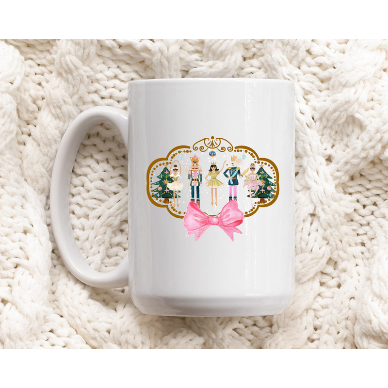 Nutcracker Mug, Christmas Mug, Coffee Mug, Christmas Coffee Cup, Vintage Style Mug, Xmas Mug, Christmas Gift, Kids Christmas Hot Cocoa Mug - 1.jpg