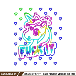 fuck it embroidery design, logo embroidery, embroidery file, embroidery shirt, emb design, digital download
