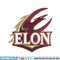Elon Phoenix embroidery design, Elon Phoenix embroidery, logo Sport, Sport embroidery, NCAA embroidery..jpg